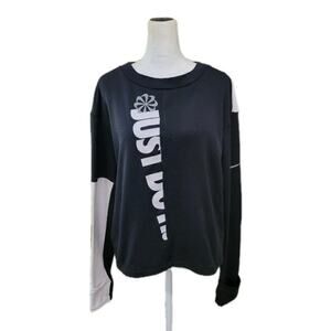 Nike Therma Sphere Icon Clash Long‎ Sleeve Top Women's Size Medium Running